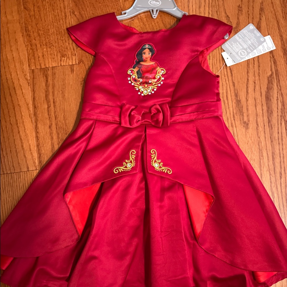 Disney store Elena Red Dress new with a tag